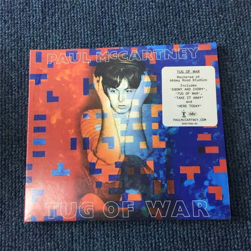 Rock Macca Пол Маккартни музыкальный CD Tug of War Альбом Музыкальная запись для косплея