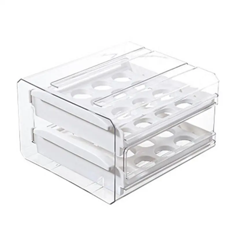 

Держатель для яиц в холодильнике, ящик большой емкости для хранения свежести яиц в холодильнике