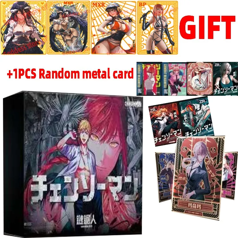 

Новинка 2023, коллекционная карточка с Бензопилой для мужчин, хит, ретро-комиксы, ручная книга, Редкие коллекционные карточки, подарок для детей на день рождения, игровая карточка, Настольная игрушка