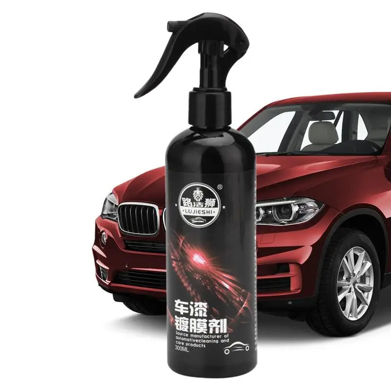 

Car Glass Oil Remover Automotive Oil Stain Cleaner Polishing Spray Car Glass Polishing Cleaner All-Purpose Cleaners For Leather