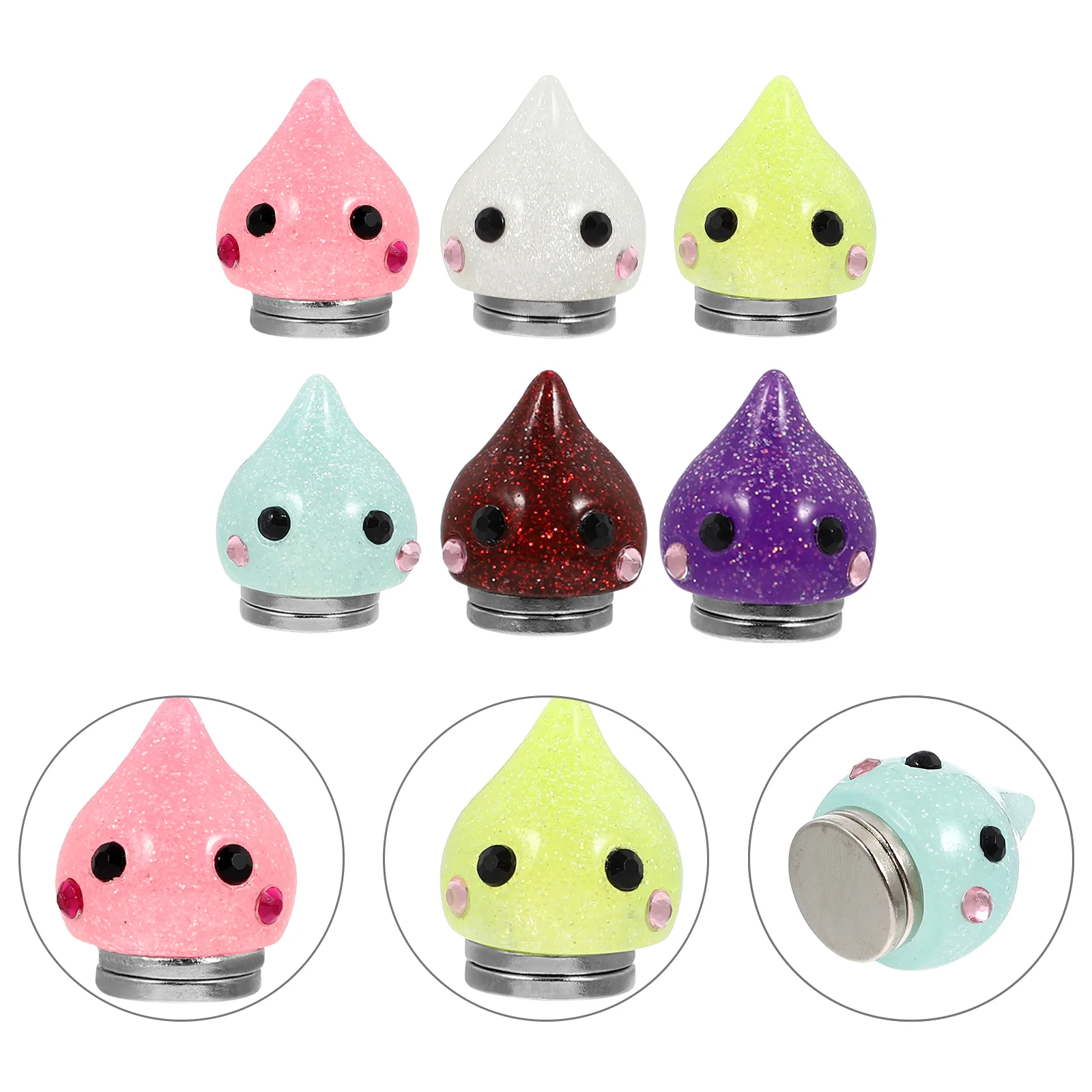 

6 Pcs Drill DIY Cross Stitch Fixator Fridge Magnet Picture Supplies Embroidery Tool Holder Set Tools