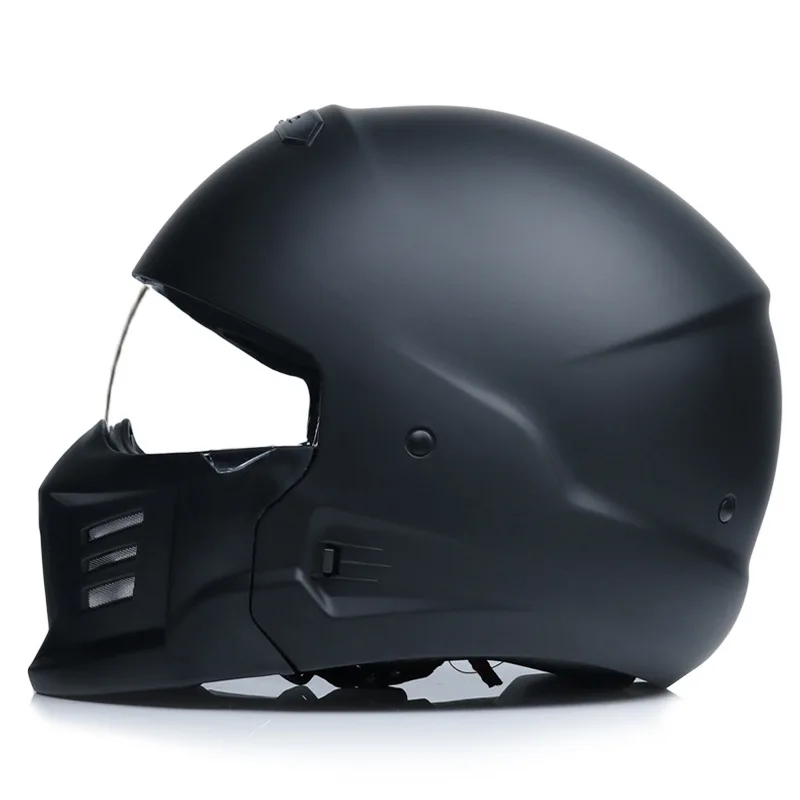 Matte Black Dark Night Style Scorpion Helmet Full Face Racing Off Road Casque Moto Dot Ece Approved Lightweight Modular Helmets