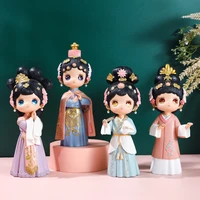chinese peking opera characters q version girls antique doll craft ornament tourist souvenir gifts home decoration