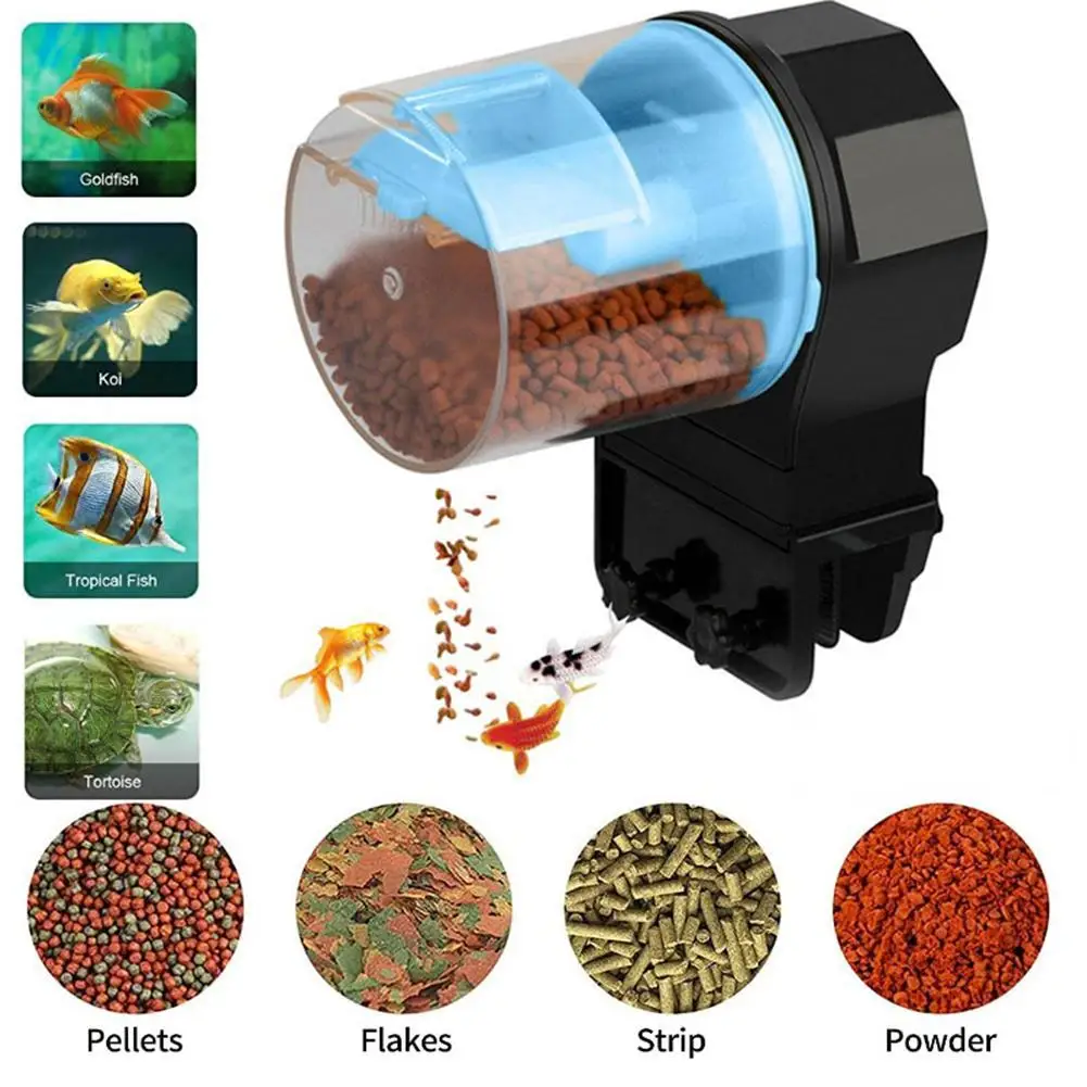 

Timing Feeder Large-capacity Feeder Tank 12 Aquarium Fish Automatic Intelligent Hours Hours/24 Fish