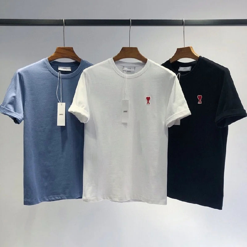 

2022 South Korean Fashion Men's T-shirt Alexandre Matiussi Casual Oversized Men's Short Sleeve Cotton Men's and Women's Clothing