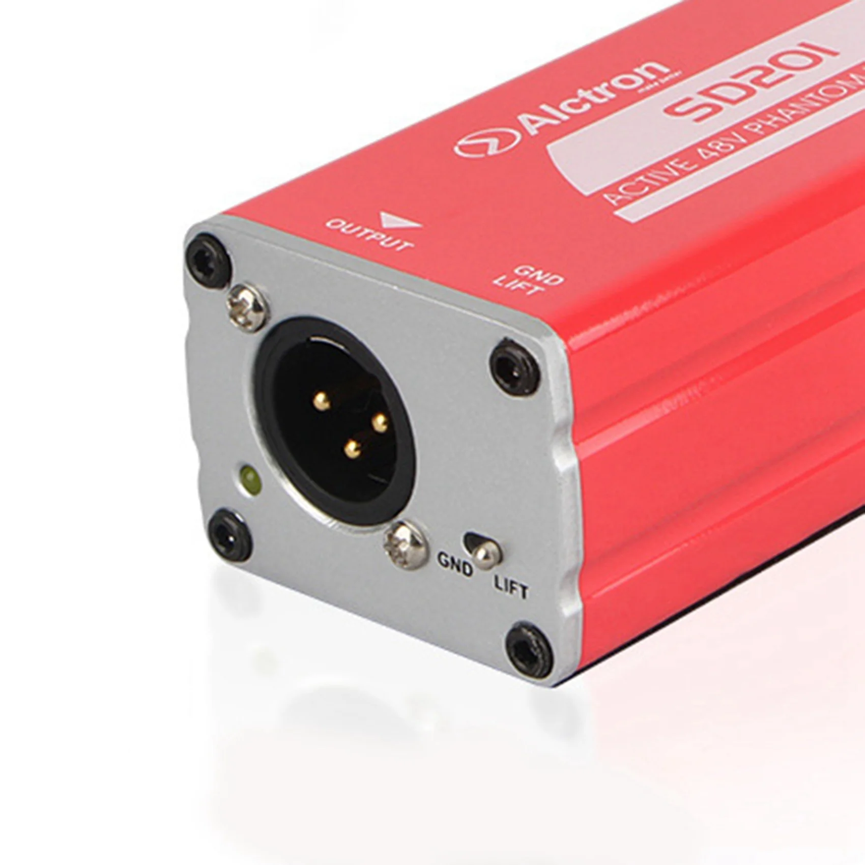 Активный DI-бокс Alctron SD201 (4 шт.) для трансформации импеданса, профессиональный, для сценических эффектов, прямое подключение (art.: 3920dbc00dffc) - 3920dbc00dffc