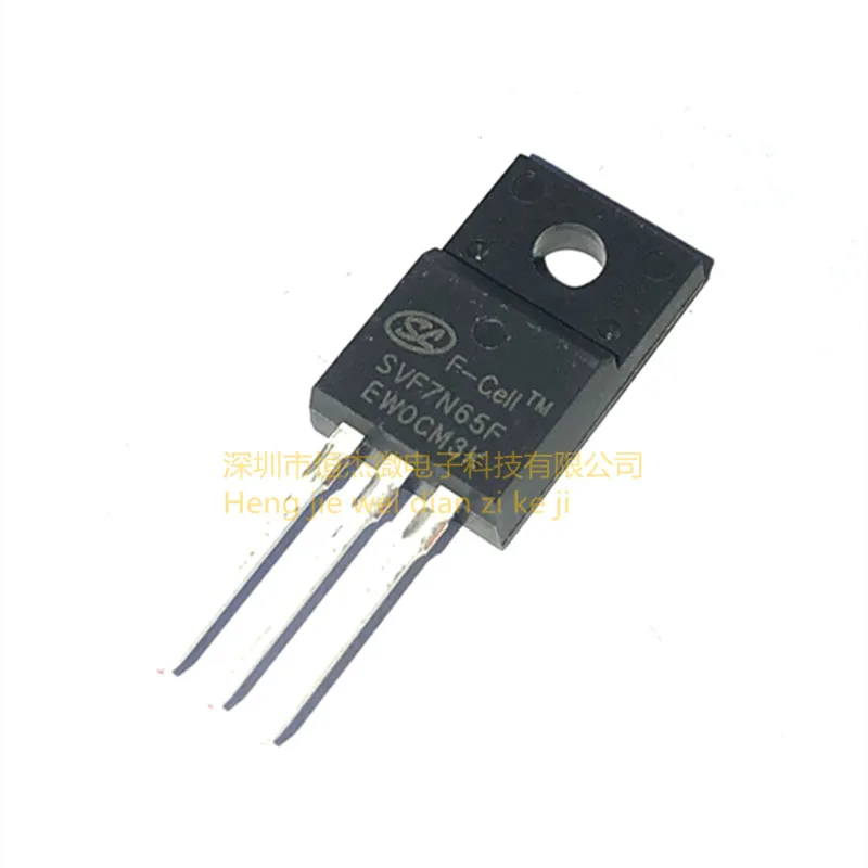 

5pcs/lot SVF7N65F TO-220F SL MOS tube power management chip transistor