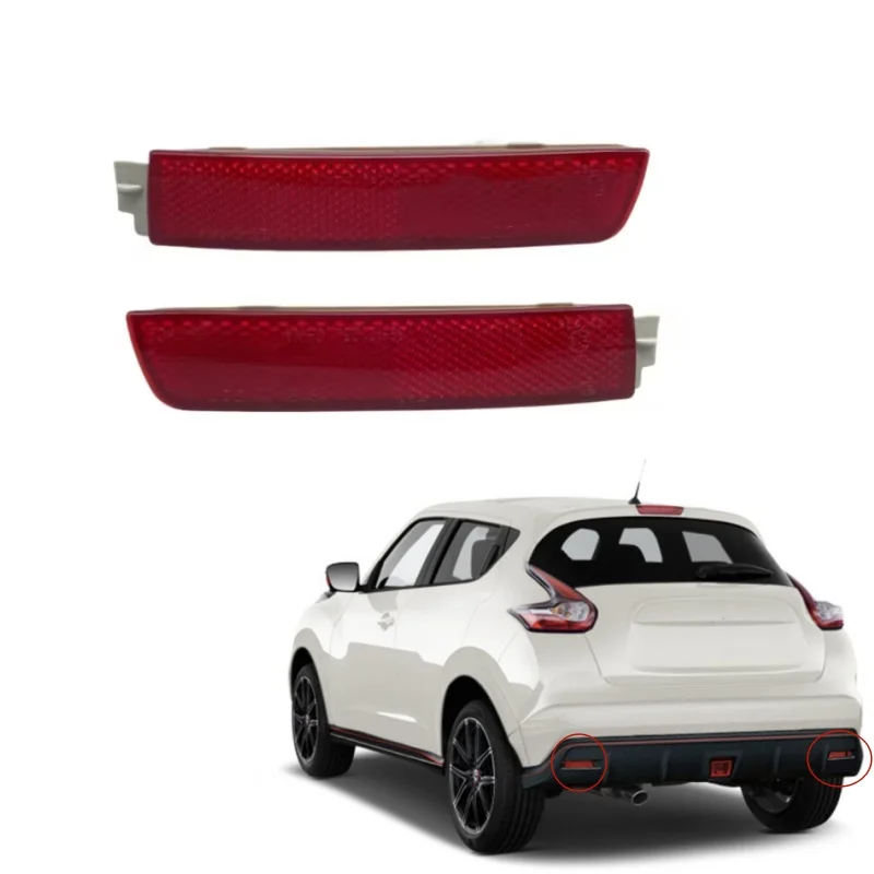 1 пара отражатель заднего бампера для Nissan Juke Nismo 2013-2017 Infiniti FX35 Base 2009-2012