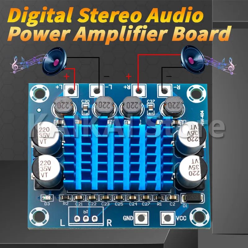 TPA3110 XH-A232 30W + 30W 2.0 Channel สเตอริโอ Audio Power Amplifier Board DC 8-26V 3A C6-001