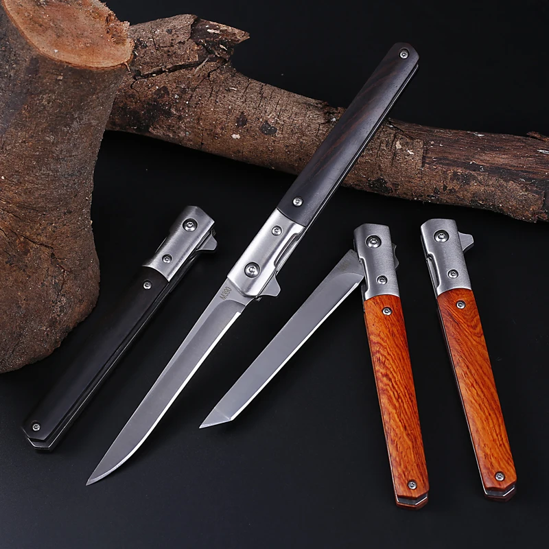 

M390 Folding Knife Survival Outdoor Tactical Knife Camping Self-defense Knife Hiking Combat Hunting Knives Pocket Tools