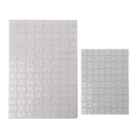 10 packs handmade jigsaw puzzles a4 a5 sublimation blanks puzzles diy puzzle blank custom puzzle for heat transfer craft