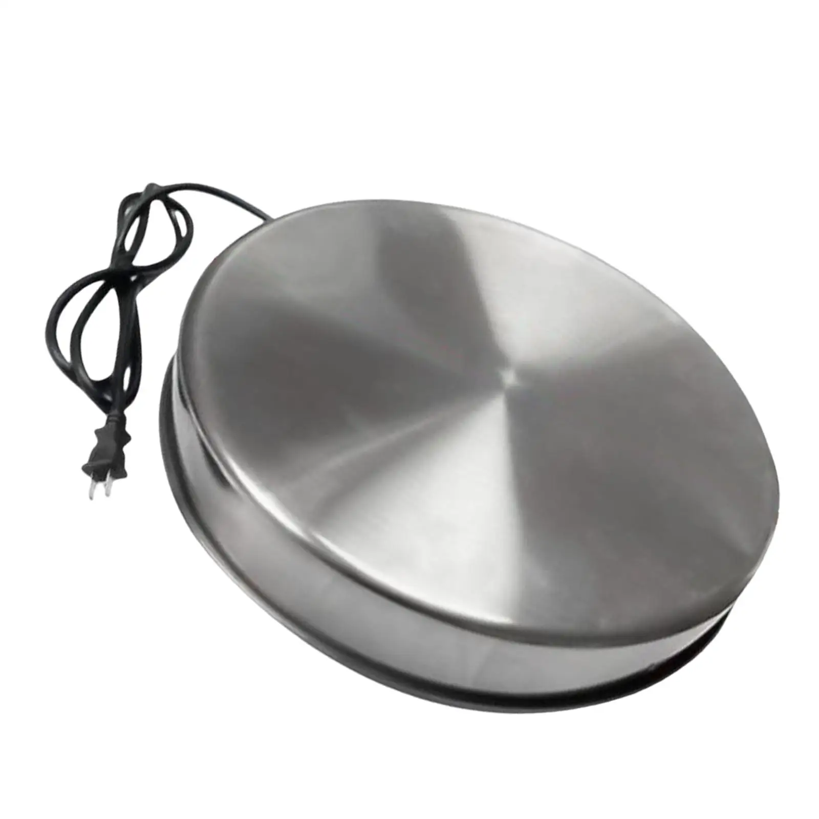 

Poultry Drinker Heater Base Accessories Portable Electric Automatic Stainless Steel Pet for Outdoor Farm Drinking Garden US Plug