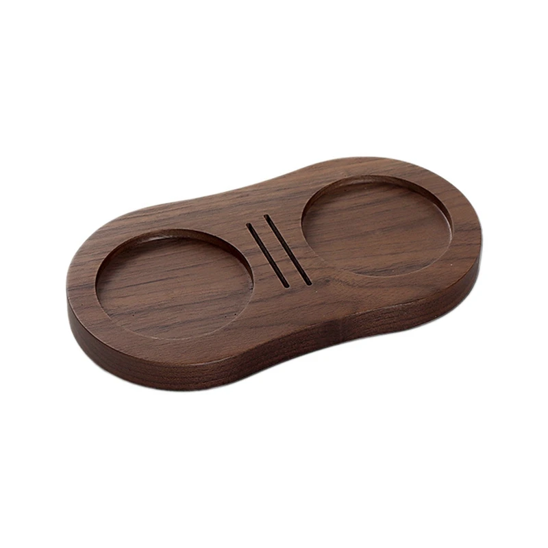

Wood Coffee Filter Tamper Holder Wooden Espresso Tamper Mat Stand Tamper Station Wooden Base Espresso Tamper Mat