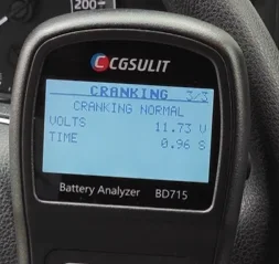 BD715 Профессиональный анализатор автомобильного аккумулятора от 12 до 32 В
