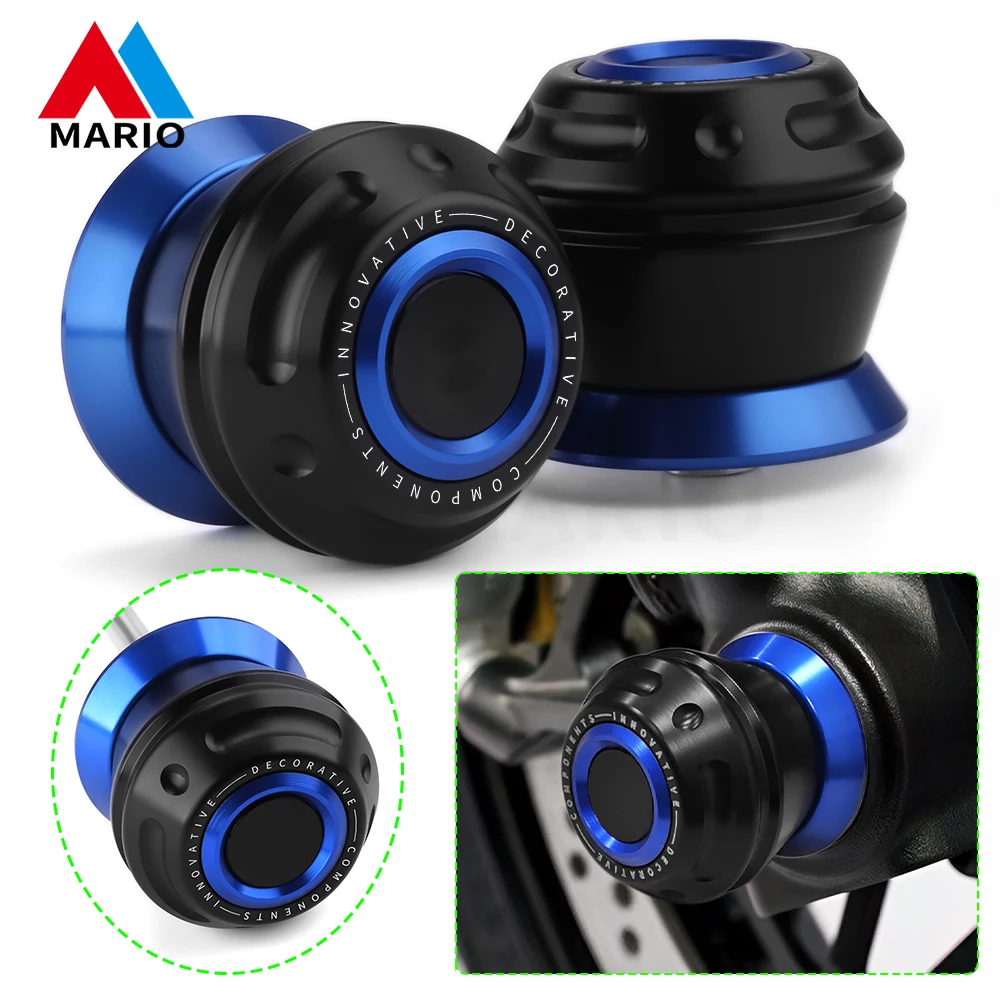 Мотоциклетные аксессуары ЧПУ алюминиевая защита заднего колеса ось вилка