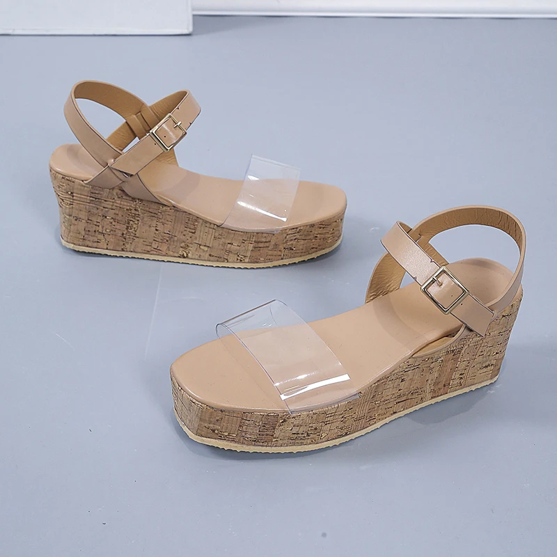 

Женские босоножки с открытым носком, большие размеры