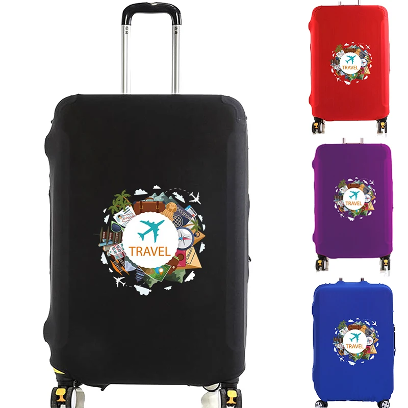 

Чемодан для путешествий, аксессуары для путешествий, эластичный пылезащитный чехол на колесиках для 18-28 дюймов, чемодан для ручной клади