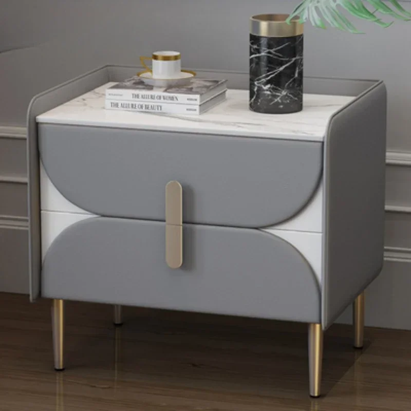 Тумбочка милый шкафчик для хранения дизайнерский узкий шкаф кофейная сетка