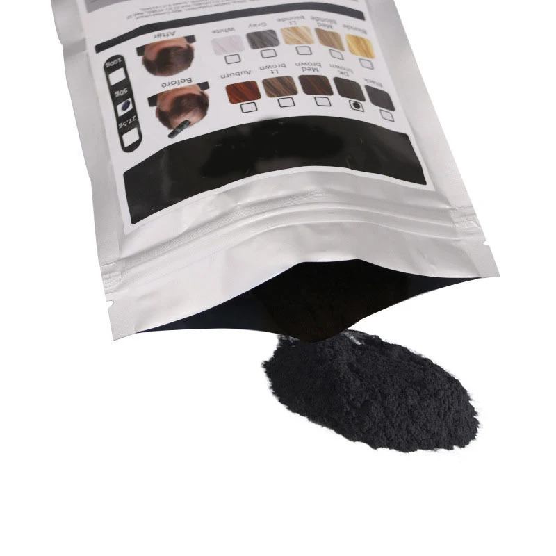 100g  Hair Fibers Keratin Thickening Spray Hair Building Fibers Bag Loss Products Instant Wig Regrowth Powders Refill Bag