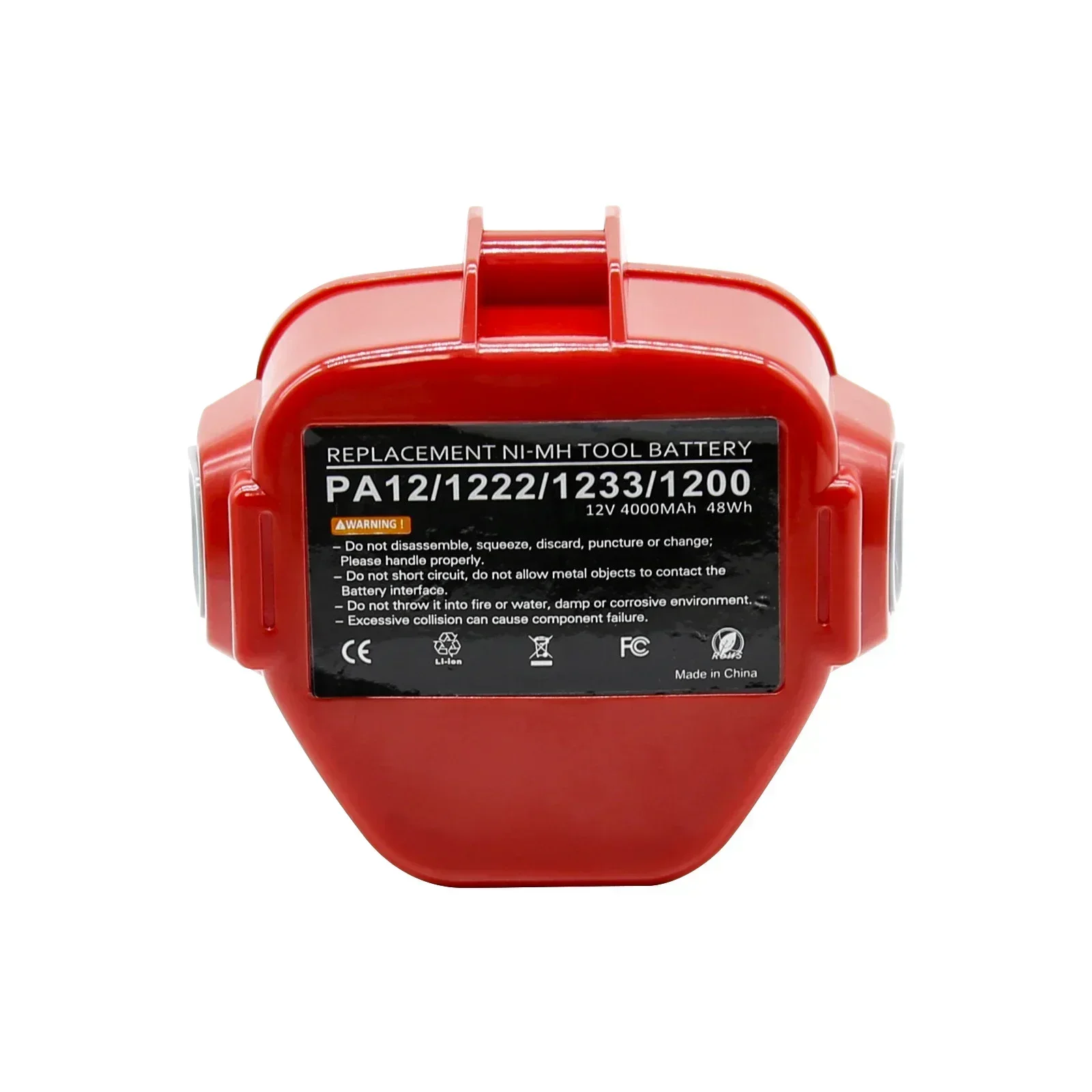 Ni-Mh аккумулятор емкостью 4000 мАч для Makita 1200 1220 1201 1222 1233SA/B1235 192681 -5 PA12 Аккумуляторы