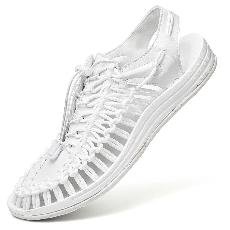 Сандалии мужские ручной работы дизайнерские дышащие лоферы Спортивная пляжная