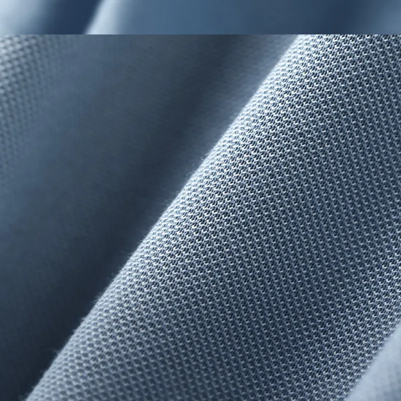 Дышащая футболка пике из 97% хлопка Мужская Удобная с коротким рукавом и передним