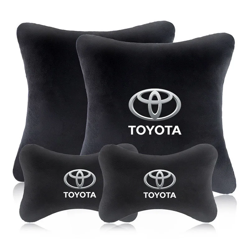 

Автомобильная подушка для шеи с поясничной поддержкой для Toyota Rav4 CHR Yaris Prius Avensis Corolla Camry Highlander GR 86, автомобильные аксессуары