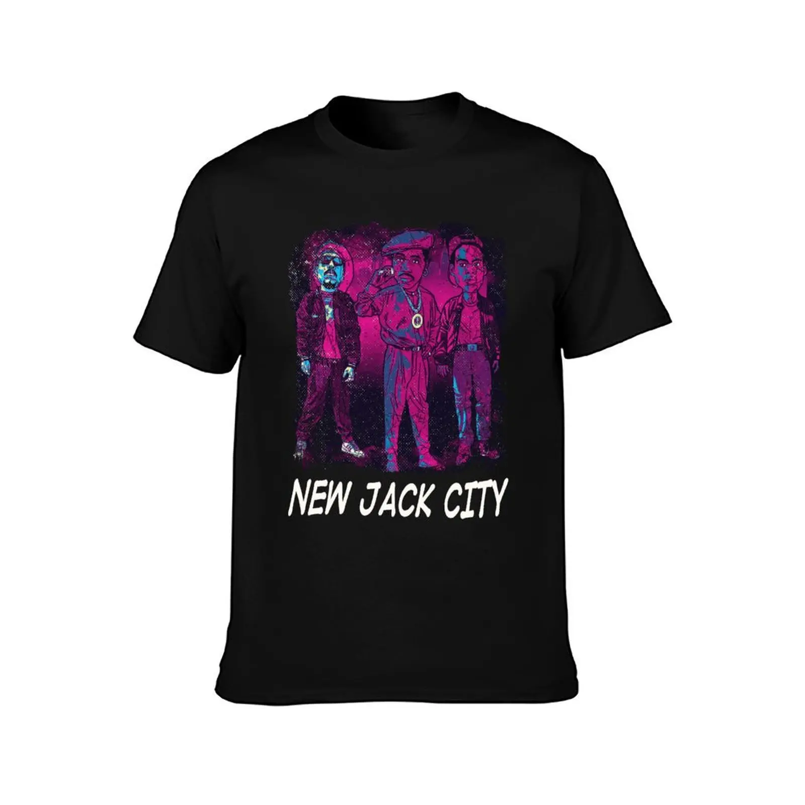 Фото Футболка In Awe of New Jack City, повседневная базовая футболка с коротким рукавом №2