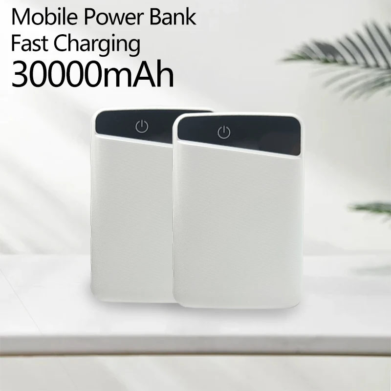 

Портативный внешний аккумулятор на 30000 мАч для Android