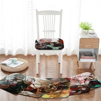 genshin impact kaedehara kazuha creative sofa mat dining room table chair cushions unisex fashion anti slip outdoor cushions