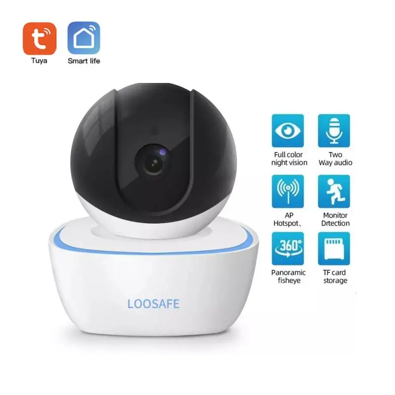 

Камера Наружного видеонаблюдения Tuay с Wi-Fi, 1080P, PTZ, 1080р