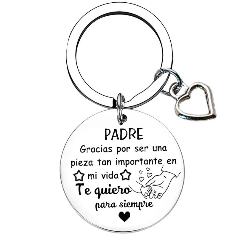Испанские подарки для папы брелок на День отца от дочери рождественские день