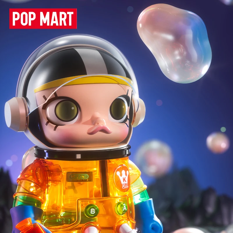 

POP MART MEGA COLLECTION 400% SPACE MOLLY Jelly Guess Bag Caja Ciega Blind Bag Toy for Girl Anime Figure Cute Birthday Gift