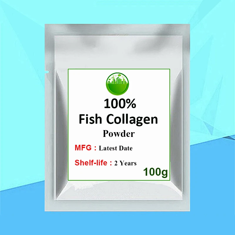 

Cosmetic Grade 100% Pure Hydrolyzed Fish Collagen Powder