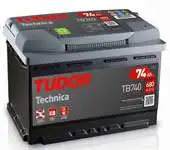 

Код магазина: аккумулятор TB740 12 в 74 Ач 680A L03 (278 ×)