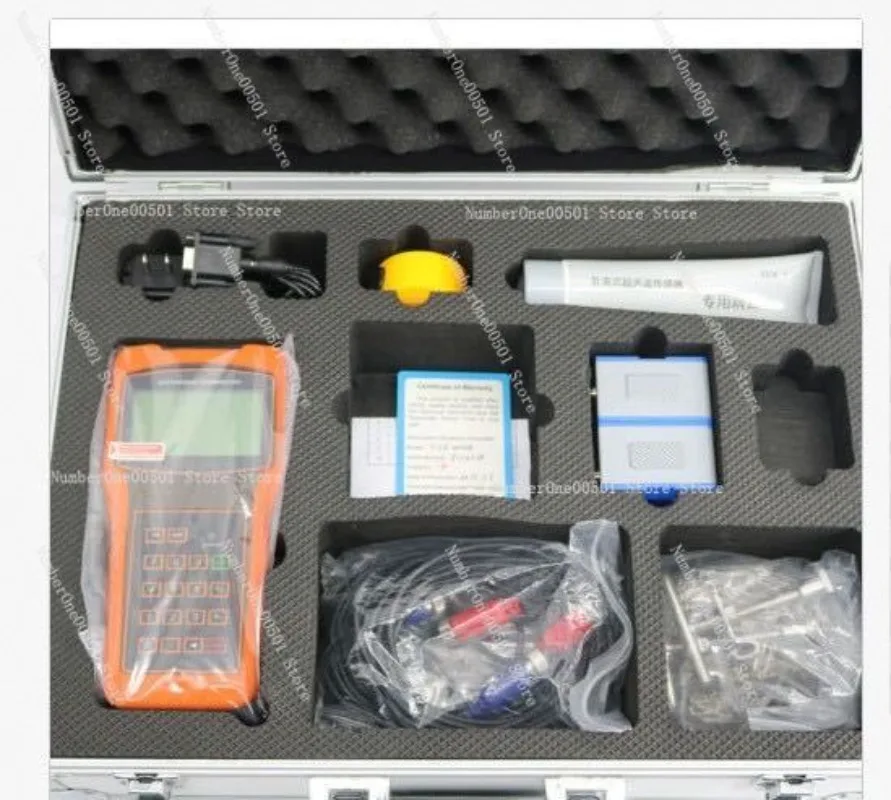 Ручной портативный ультразвуковой расходомер TUF-2000H/HT-2000H внешний зажим