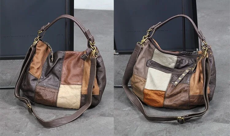 

Vintage Genuine Leather Women Bag Soft Leather Female Underarm Bag Fashion Shoulder Crossbody Bag Portable Tote Bags Moon Pack