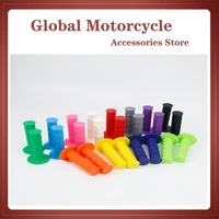low cost sales12 colours universal handle grips dirt pit bike motorcycle motocross motorbike handle bar grips for crf yzf kxf sx