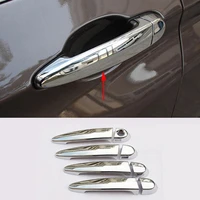 fit for bmw x3 f25 2011 2014 8pcs chrome abs outer door handle decorate cover trim car interior accessories