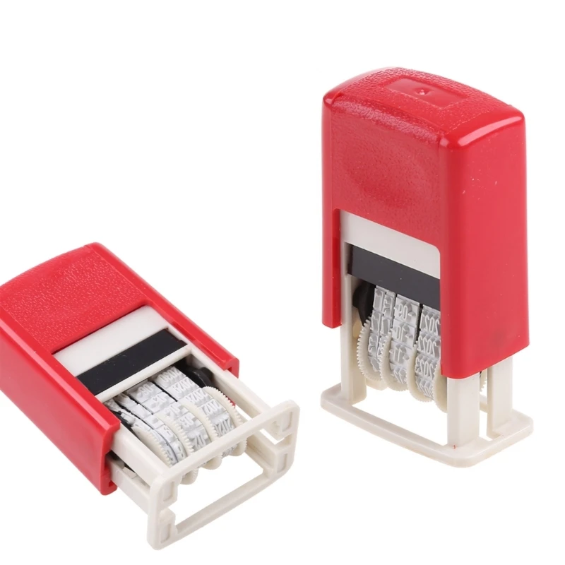 

Self-Inking Rubber Date Stamp for Shipping/Receiving Date DIY Paper Work Scrapbook Random Color