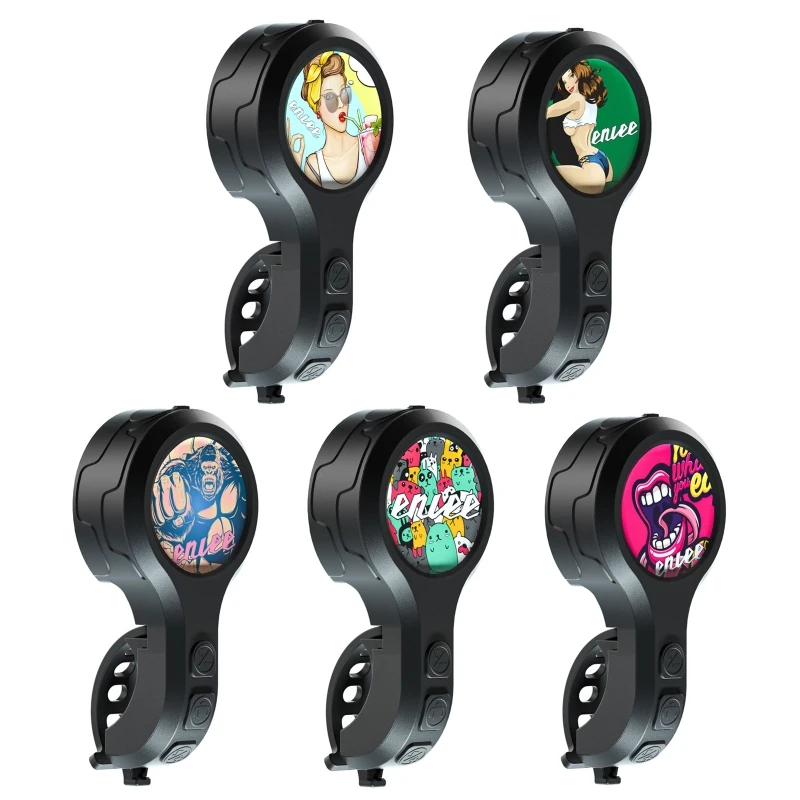 

A2UF USB Charging Bell Electronic Horn MTB Electric Bicycle IPX6 Waterproof Bell Bicycle Acces Bell Equipment Riding