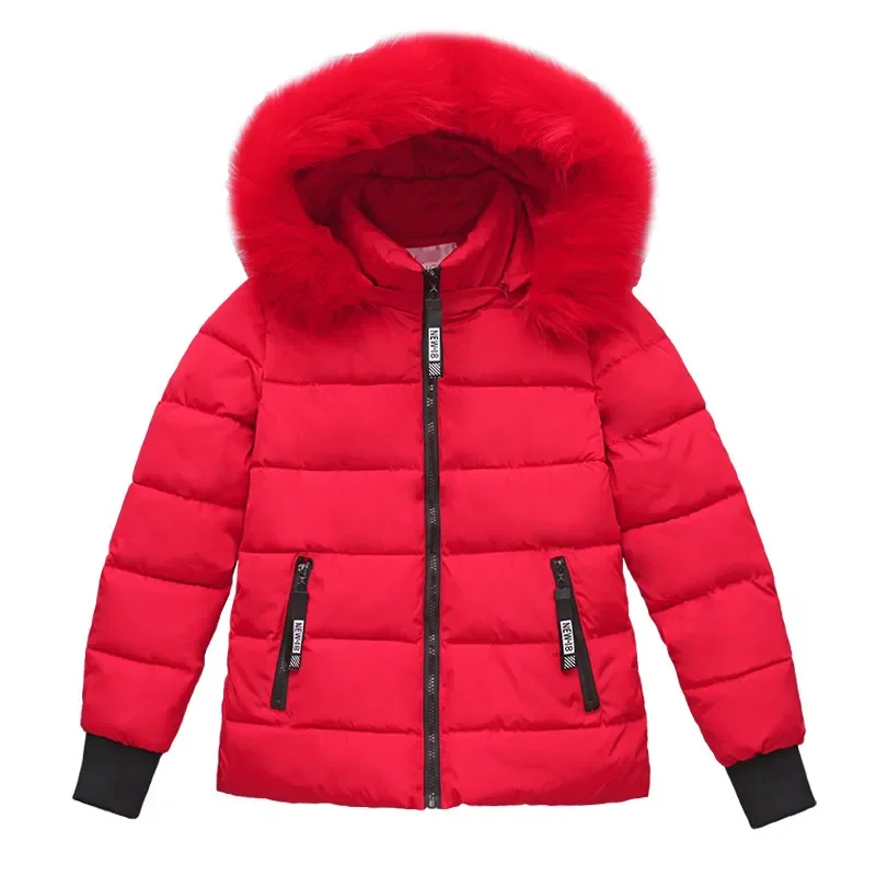 New2022 fur Winter coat loose cotton bigger sizes of new  winters Lady down winter jacket woman down jacket 1901