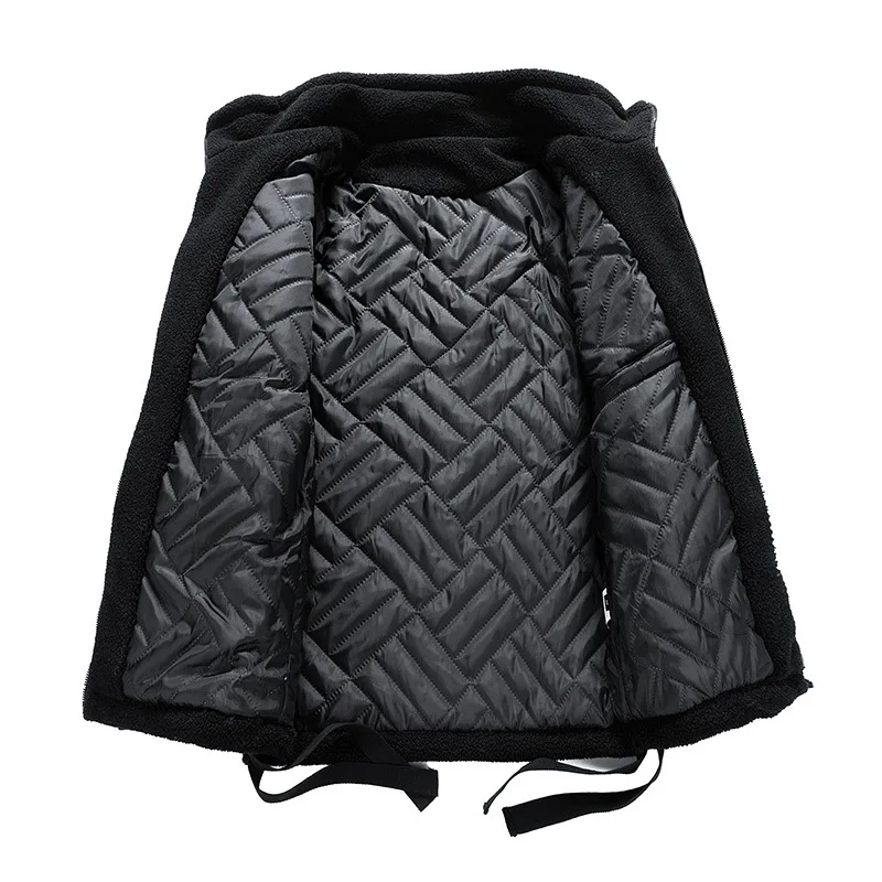 Couple Velvet Jackets Autumn and Winter 2022 Imitation Lamb Velvet Winter Warm Jacket Japanese Fashion Thickened Cotton Coat