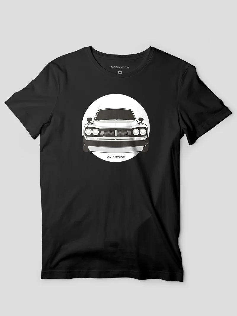 

Hakosuka GTR Nissan Black Car Shirt