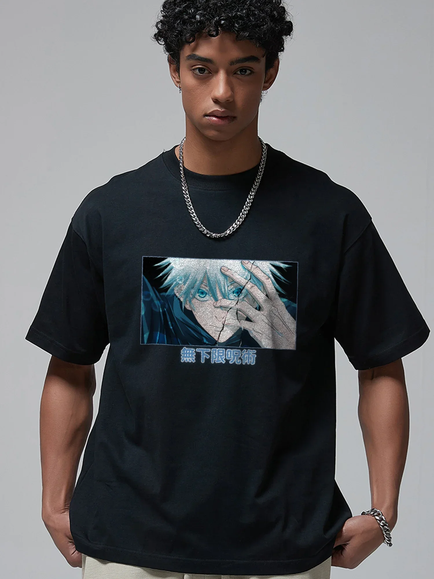 Футболка женская хлопковая с аниме-принтом y2k