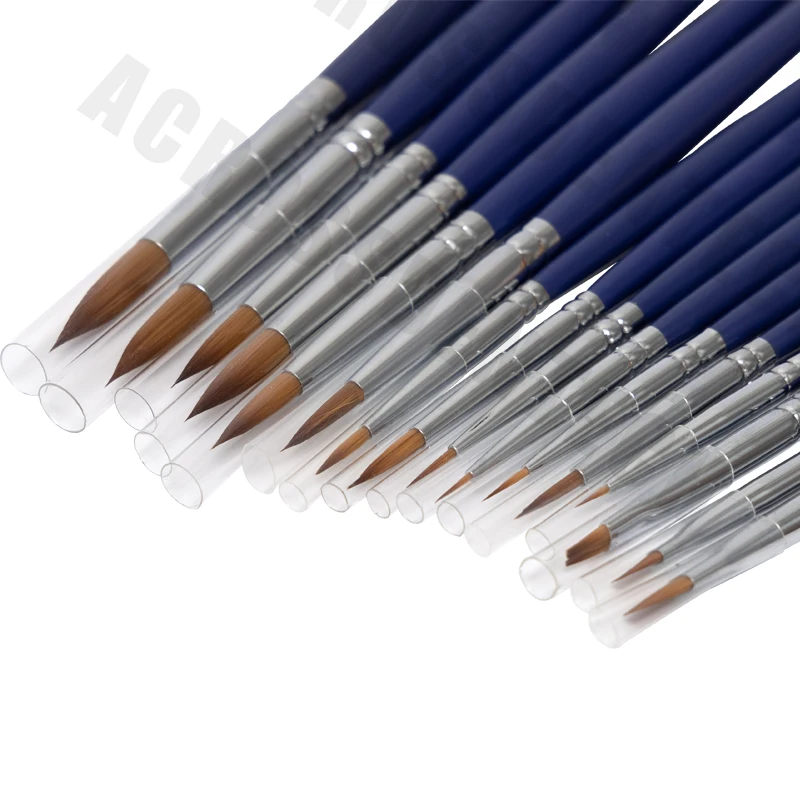 1 Шт. Стоматологическая Синтетическая Щетка С Фарфоровой Ручкой