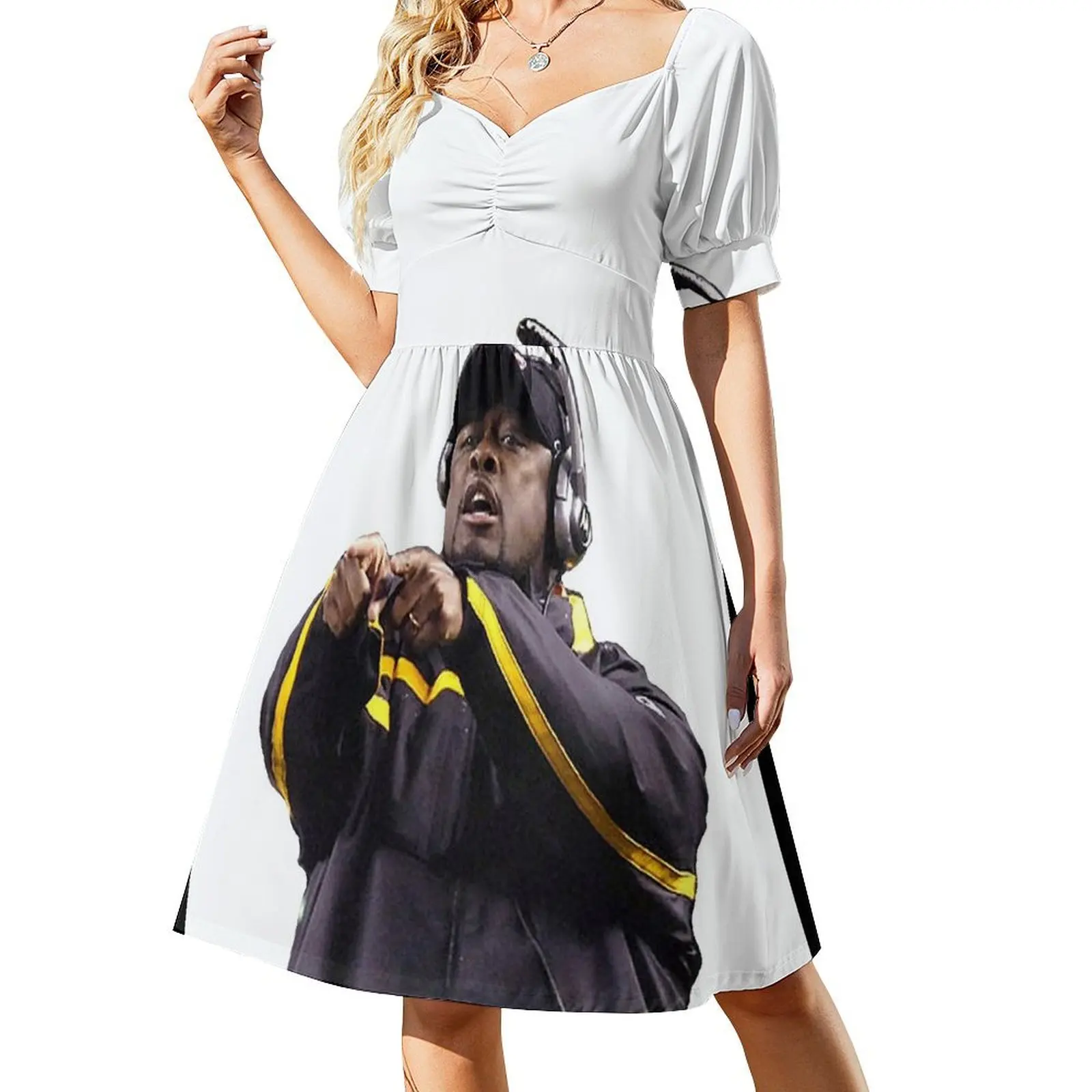 Mike Tomlin Платье из полиэстера