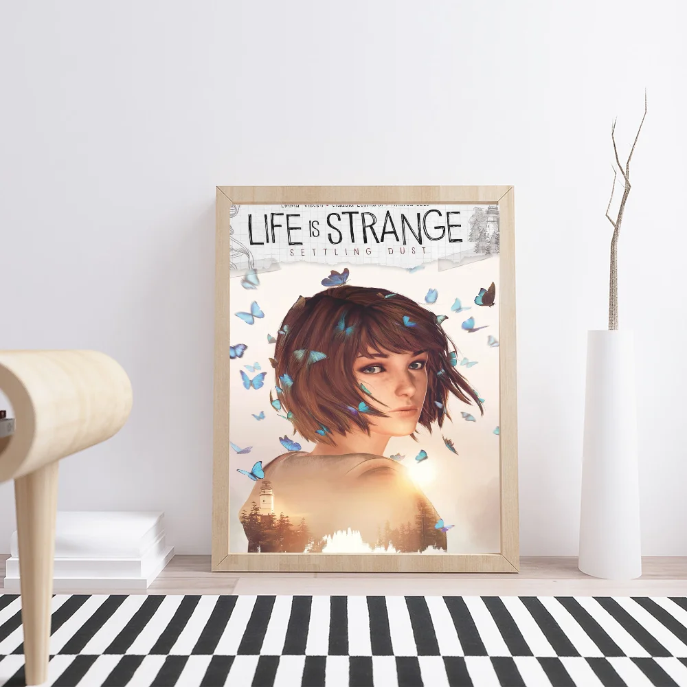 Life Is Strange Anime Posters Sticky Whitepaper Sticker DIY Room Bar Cafe Kawaii Decor