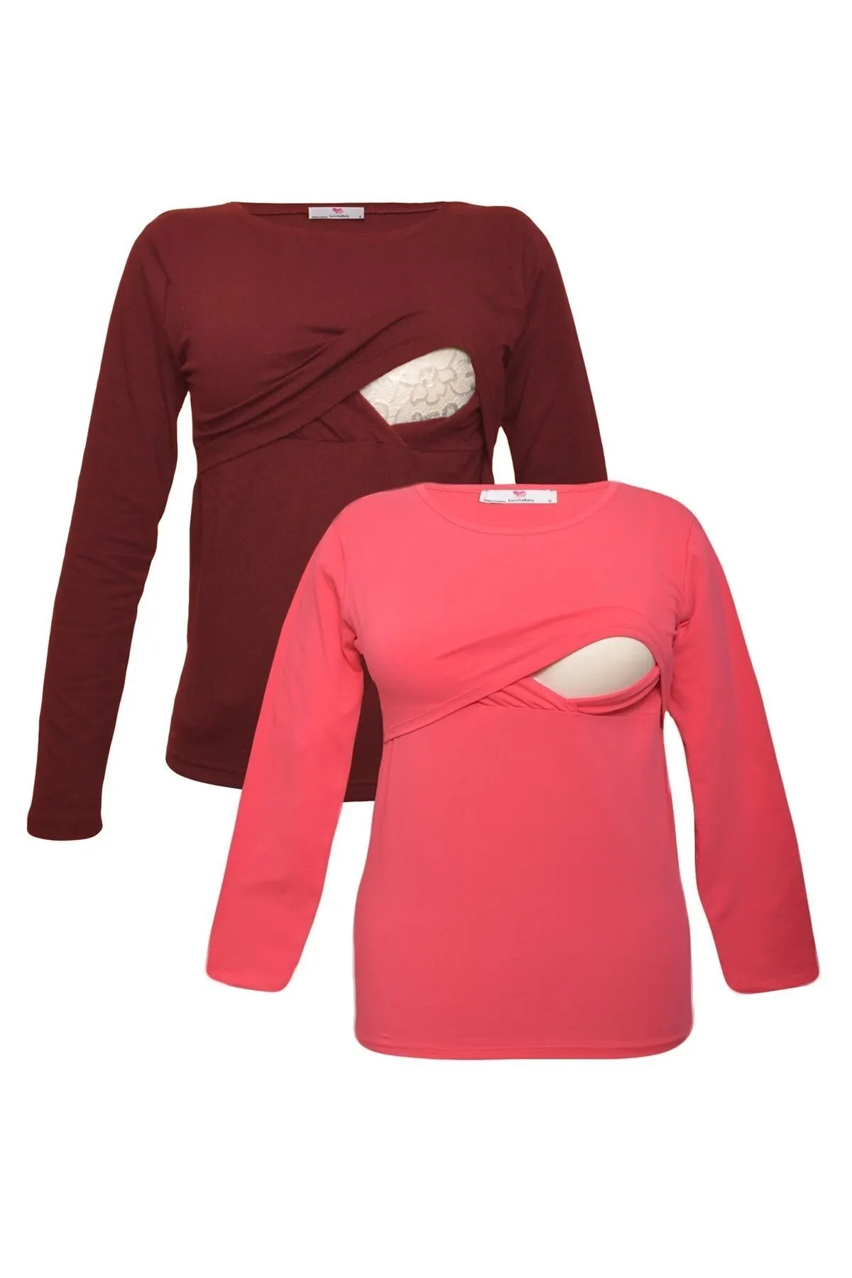 

Maternity Fashion Breastfeeding Tshirt Set