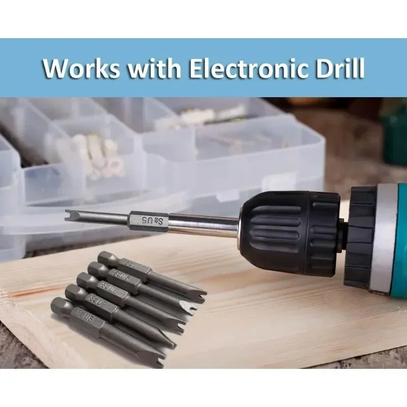 Набор магнитных отверток FATCOOL 5 шт. легированная сталь U-образная электрическая